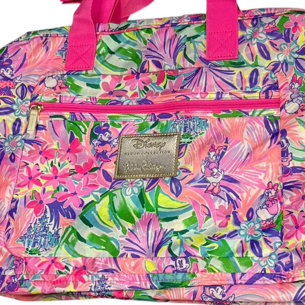 Disney Dreams Lilly Pulitzer Bag Perfect personal item to use for your vacation - Picture 8 of 14